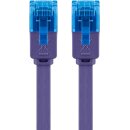 CAT 6A Flach-Patchkabel, U/UTP, violett