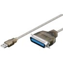 USB-Druckerkabel Transparent