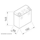 IntAct - Bike-Powr GEL - GEL12-14B-4 / YT14B-4 / CT14B-4 / GT14B-4 - 12 Volt 12Ah Pb - Motorradbatterie