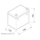 intAct - GARDEN POWER - 52440SMF (U1R(9)) - 12 Volt 24Ah Pb - Rasentraktor Batterien für Craftsman 163465