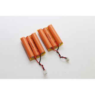 Ersatzakku - PEUGEOT FRERES IFCF12345 / Gewürzmühle - 3,6 Volt Ni-MH - anschlussfertig - 2er Pack 700mAh / 2,52Wh - Ni-MH