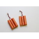 Ersatzakku - PEUGEOT FRERES IFCF12345 / Gewürzmühle - 3,6 Volt Ni-MH - anschlussfertig - 2er Pack 700mAh / 2,52Wh - Ni-MH