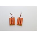 Ersatzakku - PEUGEOT FRERES IFCF12345 / Gewürzmühle - 3,6 Volt Ni-MH - anschlussfertig - 2er Pack 700mAh / 2,52Wh - Ni-MH