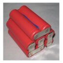 Akkupack für REMS 571550 / Cembre CB1430L - 14,4 Volt Li-Ion zum Selbsteinbau 6000mAh / 86,40Wh - Li-Ion