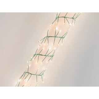 Bundlelight LED - 6 m - 600 arizona white Lampen - grüner Draht - 24 V