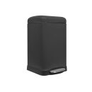 Urban Eimer - 20 l - Quadratisch - Schwarz matt