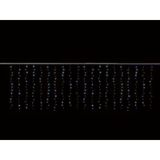 Cascade Light LED - 4 x 1,3 m - 300 weiße Lampen - transparente Leitung - 24 V
