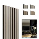 Naturtapete Esche-Schwarz, 1250 x 300mm, 7 Lamellen 10 x...