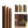 Akustik Wandpanel Kupfer-Schwarz, 1250 x 172mm, 4 Lamellen 20 x 30mm, Filz 8mm (4Stk)