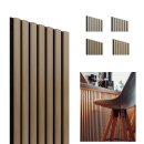 Naturtapete Eiche-Schwarz, 1250 x 300mm, 7 Lamellen 10 x...