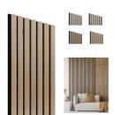 Naturtapete Kiefer-Schwarz, 1250 x 300mm, 7 Lamellen 10 x...