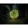 Smart Netlight LED - 1,2 x 1,2 m - 60 warmweiße Lampen - grünes Kabel - Modulator - Batterien nicht enthalten
