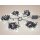 Speed Light LED - 280 warmweiße Lampen - grüner Draht - Modulator - 24 V (für Baum von 210 cm)