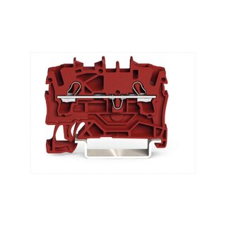 2-Leiter-Durchgangsklemme 2,5 mm², rot