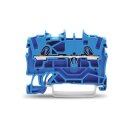 2-Leiter-Durchgangsklemme 2,5 mm², blau