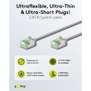 Ultraflexibles CAT 8.1 Patchkabel, slim, U/FTP, grau