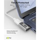 USB-C™-Adapter horizontal 90°, USB4™