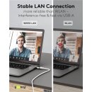 Ethernet-Kabel USB-A 3.0 auf RJ45, 5 m
