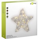 LED-Drahtstern 3D