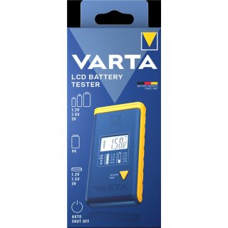 VARTA LCD Digital Battery Tester