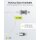 Ethernet-Kabel USB-C™ 3.1 auf RJ45, Slim, 1 m