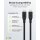 USB-C™-Kabel, USB4™, 100 W, 20 Gbit/s, Power Delivery, 1,5 m