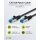 CAT 6A Patchkabel, S/FTP (PiMF), 2 m, schwarz, 10er-Set
