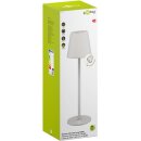 Kabellose LED-Tischleuchte RGBW, weiß