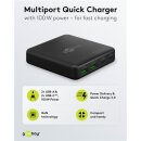 USB-C™ PD GaN Multiport-Tischladegerät (100 W)...