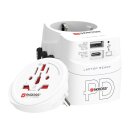 Reiseadapter PRO Light USB AC45PD