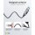 Ethernet-Kabel USB-A 3.0 auf RJ45, Slim, 3 m