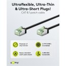 Ultraflexibles CAT 8.1 Patchkabel, slim, U/FTP, schwarz