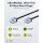Ultraflexibles CAT 6A Patchkabel, slim, U/FTP, schwarz