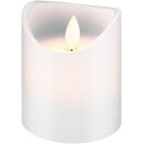 4er-Set LED-Echtwachskerzen, weiß, inkl. 12x AAA (LR03)