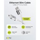 Ethernet-Kabel USB-C™ 3.1 auf RJ45, Slim, 1,5 m