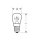 mLight - Birnenformlampe 230V E14 15W klar