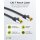 RJ45-Patchkabel CAT 6A S/FTP (PiMF), 500 MHz mit CAT 7 Rohkabel, 1 m, schwarz, 5er-Set