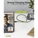 USB-C™-Kabel, USB 3.2, 100 W, 10 Gbit/s, Power Delivery, 1,5 m