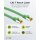 RJ45-Patchkabel CAT 6A S/FTP (PiMF), 500 MHz mit CAT 7 Rohkabel, 3 m, grün, 10er-Set