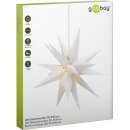 LED-Weihnachtsstern 3D, Ø 56 cm, 4,5-V-Außentrafo