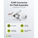 CAT 6 feldkonfektionierbarer RJ45-Stecker, UTP ungeschirmt
