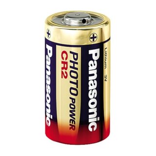 Panasconic - CR2 - 3 Volt 850mAh Lithium Batterie