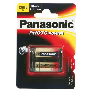 Panasonic - Lithium Power - 2CR5 - 6 Volt 1400mAh Lithium