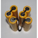 Akkupack für Metz 45-40 - 7,2 Volt zum Selbsteinbau 2500mAh / 18,00Wh - Ni-MH