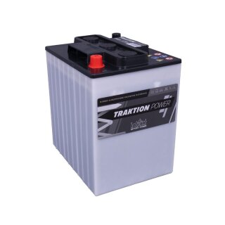 intAct Traktion-Power - 91801GUG - 6 Vollt 180Ah - Antriebsbatterie geschlossene Blei-Säure-Batterie mit verstärkten Gitterplatten | wartungsarm
