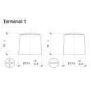 intAct Traktion-Power - 91801GUG - 6 Vollt 180Ah - Antriebsbatterie geschlossene Blei-Säure-Batterie mit verstärkten Gitterplatten | wartungsarm