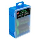 Patona Premium USB-C 2x LR20 Mono D Akkus Lithium 6000mWh 1.5V aufladbar mit 1 zu 2 USB-C Ladekabel
