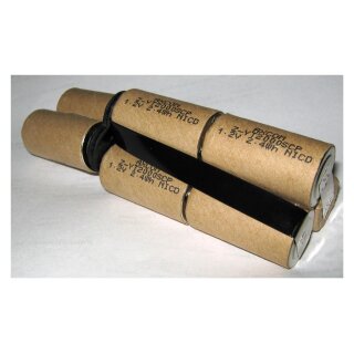 Akkupack für Strapex 367.011.003 Verschlussgeräte - 9,6 Volt - 1500mAh / 14,40Wh - Ni-MH zum Selbsteinbau
