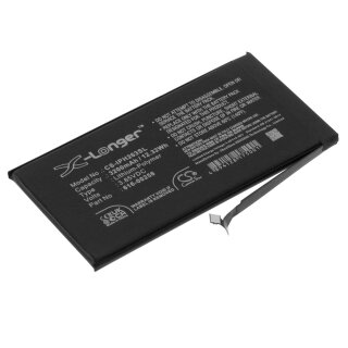 Ersatzakku - CS-IPH263SL- Apple iPhone 13 / A2635 - 3,85 Volt 3200mAh Li-Polymer