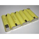 Akkupack für ZUCCHETTI 075Z01300A - 25,2 Volt 2500mAh / 63,00Wh - Li-Ion zum Selbsteinbau